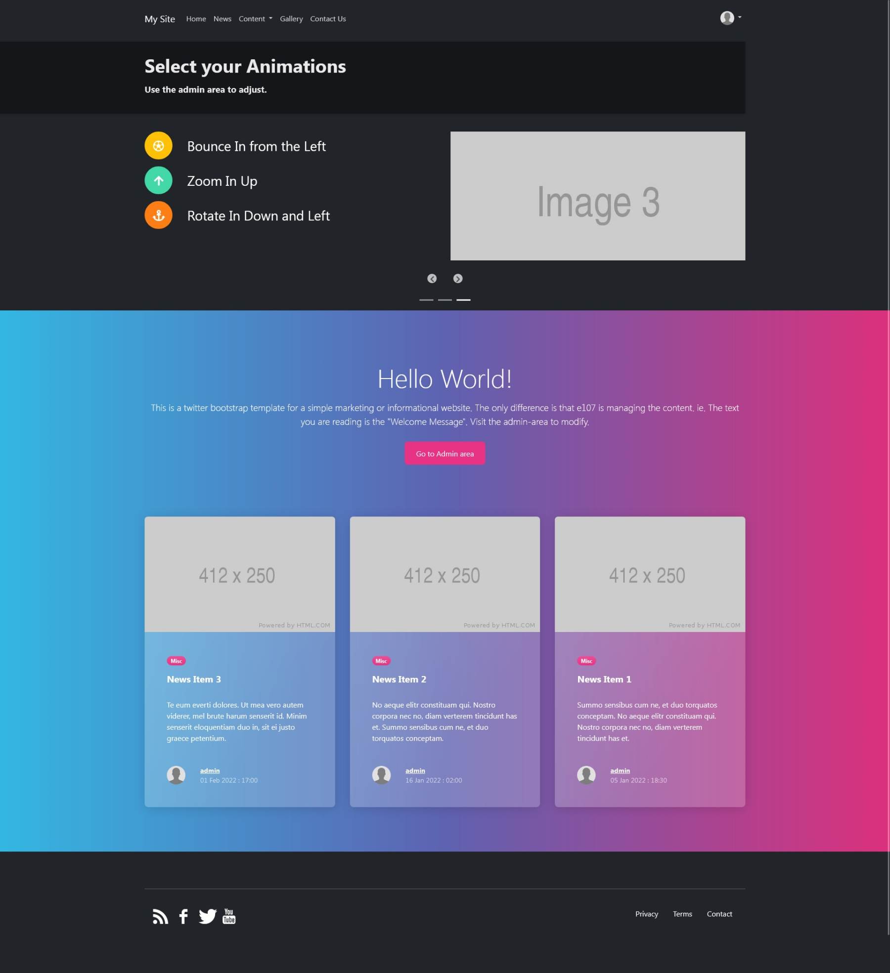e107 v2.3.2 Bootstrap CMS Released | e107 Bootstrap CMS Open Source